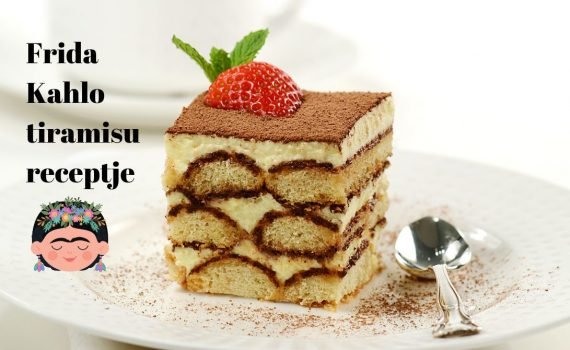 Frida Kahlo tiramisu receptje